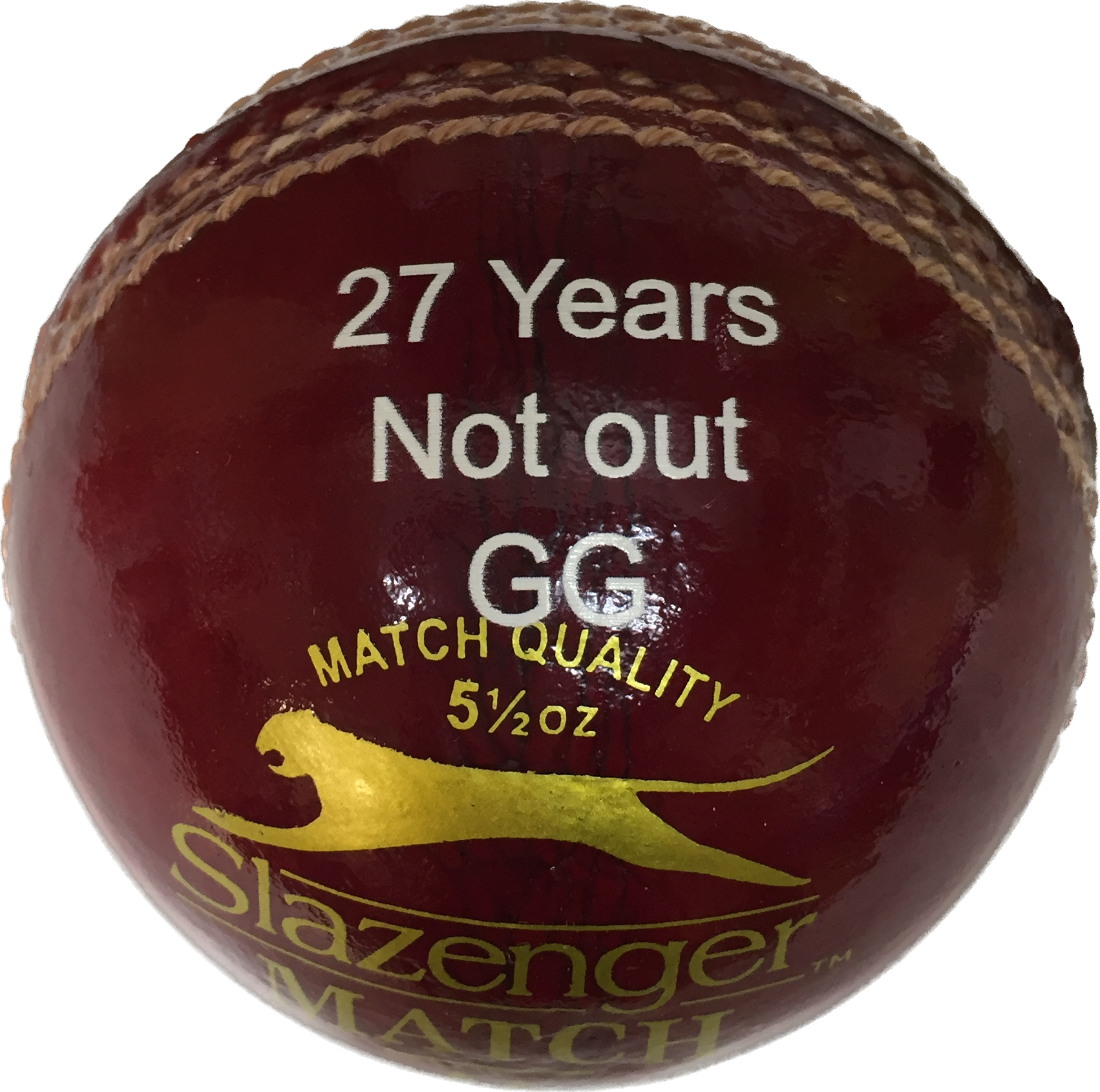 Message on Cricket Balls