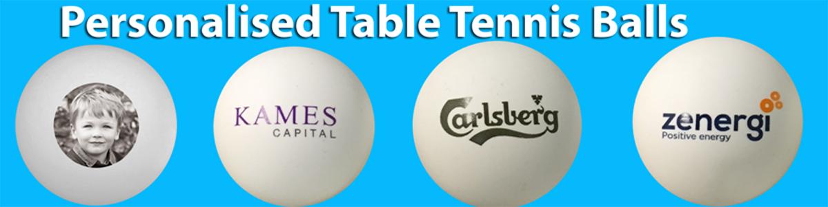 Personalized Ping Pong Balls