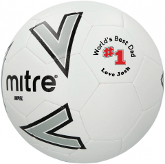 White printed Mitre Impel Footballs| Best4SportsBalls