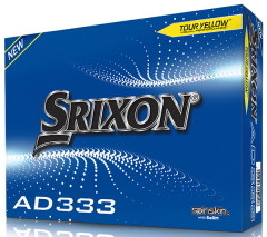 AD333 Tour Yellow golf balls | Best4SportsBalls