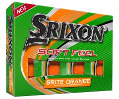 Srixon Soft-Feel Brite Orange golf balls | Best4Balls