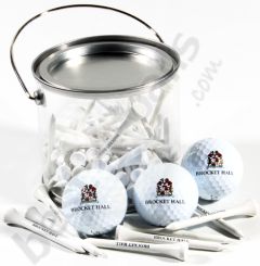 Gift Bucket Tin With Printded Golf Balls & Tees | Best4SportsBalls