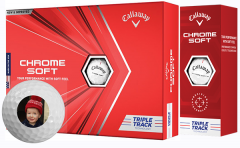 Callaway Chrome Soft Triple Track Printed Golf Balls from Best4SportsBalls