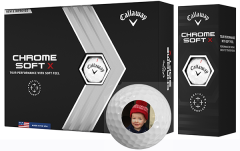 Callaway Chrome Soft printed golf balls | Best4SportsBalls