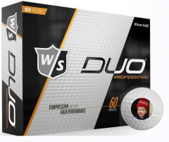 Printed Wilson Duo Professional golf balls | Best4SportsBalls
