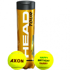 Head Tour Printed Tennis Balls | Best4SportsBalls