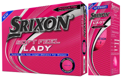 Sirxon Lady Soft-Feel Passion Pink printed golf balls | Best4Balls