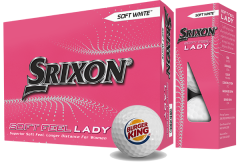 Lady Soft-Feel Printed Golf Balls | Best4SportsBalls