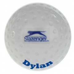 Printed Slazenger White Hockey Ball | Best4SportsBalls