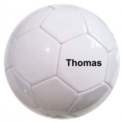 Personalised Non-Branded white Football | Best4SportsBalls