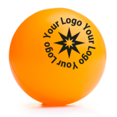 Logo Printed Non-Branded Orange Table Tennis Balls | Best4SportsBalls