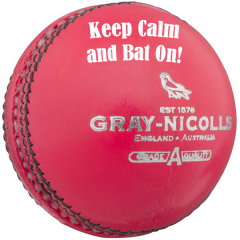 Gray Nicholls Pink Crest Special cricket balls printed | Best4SportsBalls