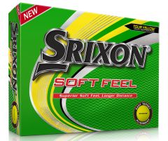 Srixon Softfeel yellow golf balls at best4balls