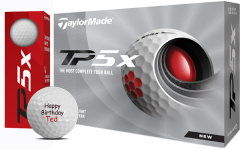 TaylorMade TP5x printed golf balls | Best4SportsBalls