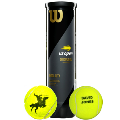 Tube of Wilson US Open tennis balls | Best4SportsBalls