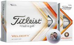 Printed Titleist Velocity golf balls | Best4SportsBalls
