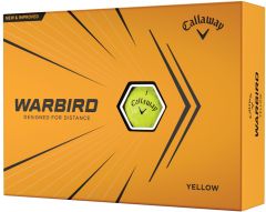 Printed Callaway Warbird Yellow golf balls | Best4SportsBalls
