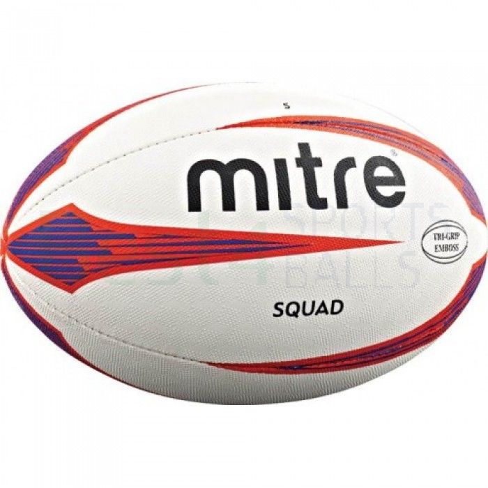 Tee Da Rugby Mitre Rosso - Taglia Unica - In Plastica Morbida Per Calci Precisione - Foto 3