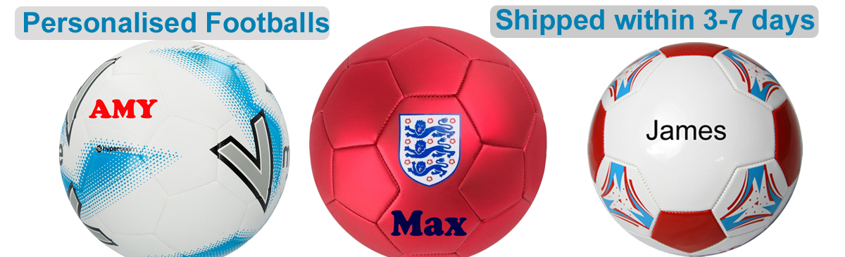 personalised footballs printed at best4sportsballs