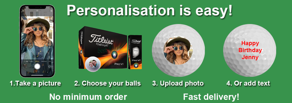 personalised golf balls printed at best4balls