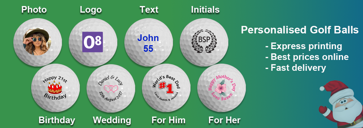 Personalised golf balls, photos printed at best4balls