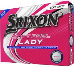 Srixon Lady soft-feel printed golf balls
