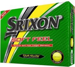 Srixon Softfeel yellow golf balls at best4balls