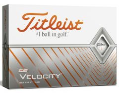Titleist Velocity White printed golf balls | Best4SportsBalls